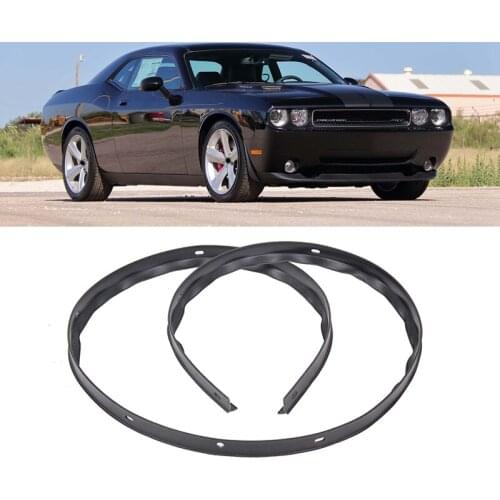 For 2008-2018 Dodge Challenger 68051392AA Front Hood Bumper Weatherstrip Seal and Rivets