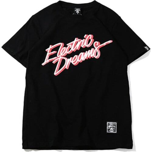 Hip Hop Streetwear Letter Print T-shirts Men Summer Tees Tops Casual Pink Yellow Short Sleeve Male High Quality Clothes HH168