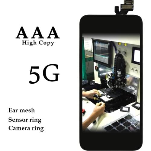 10pcs For iPhone 5 LCD Touch Screen Display AAA Quality No Dead Pixel Panel Assembly Replacement Spare Parts