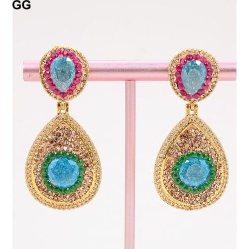AIPIAODEGUAIGUAI Earrings With Stones