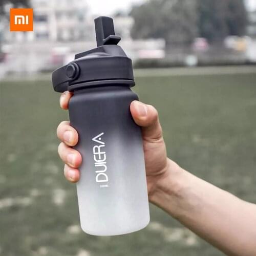 2021 New Xiaomi Mijia Youpin DUIERA Sports Gradient Tritan Cup Imported material, safe and secure, suction port design