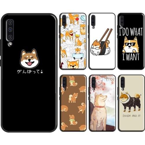 Funny Shiba Inu For Samsung Galaxy A51 A71 A31 A41 A10 A30 A50 A70 A52 M31 A20e A21S A12 M31S Phone Cover