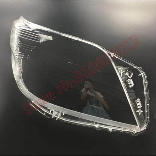 For Toyota Land Cruiser Prado Front Car Protective cover headlights glass lamp shade shell lamp transparent cover 2009-2013