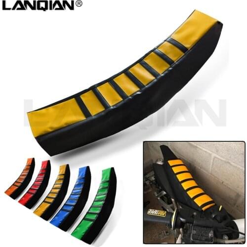 Dirt Bike Gripper Soft Off-road Motorcycle Seat Cushions Seat Cover For Suzuki RMX250S DRZ400S SM DR250R 250SB DJEBEL250XC Parts