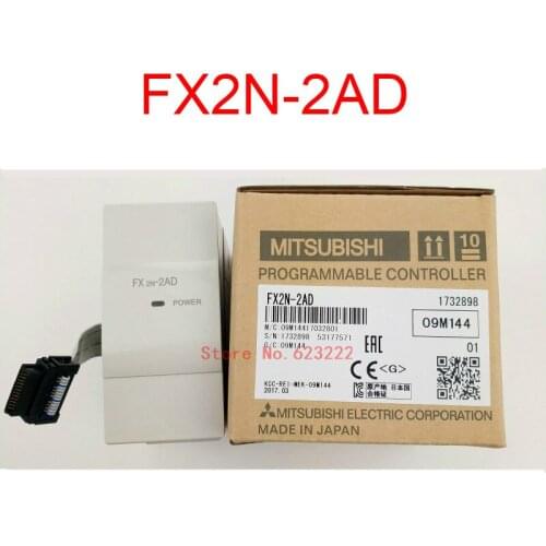 New original FX2N-2AD Analog Output Module