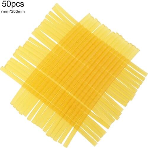 Hot Melt Glue Sticks 10/20/50pcs 7mmx200mm Strong Viscose Hot-melt Gun Glue Sticks Environmental Protection DIY Tools hot