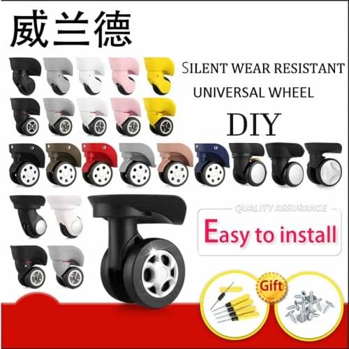 Luggage replacement wheels Suitcase on Wheels Replacement 14-30 inch luggage accessories Silent wheels for a luggage casters