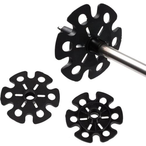 Trekking Pole Support Walk Stick Protector Cap Tip Rubber Cane Replace Alpenstock Outdoor Camp Hike Snowflake Basket Mud Snow