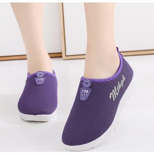 Plastic sole cloth shoes single shoes spring and autumn mens and womens cloth shoes old Beijing shoes