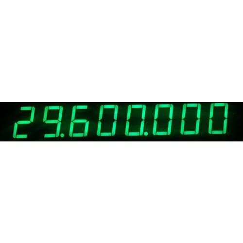 Green 0.1-60MHz 20MHz ~ 2.4GHz RF Signal Frequency Counter Cymometer Tester