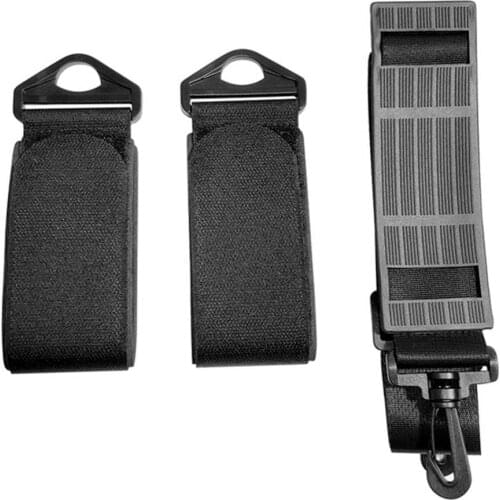 80%HOTAdjustable Skiing Snowboard Bag Pole Shoulder Carrier Handle Strap Porter Hook