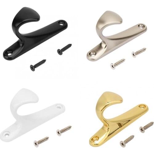 Velvet hangers Bathroom Toilet Metal Single Hook Wall Door Hanger for Hanging Clothes Hat Coat wall hangers for clothes