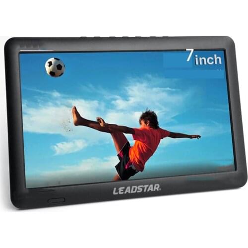 D768 7 inch Portable TV DVB-T2 ATSC tdt Digital and Analog mini small Car TV Television Support USB TF MP4 H.265 AC3