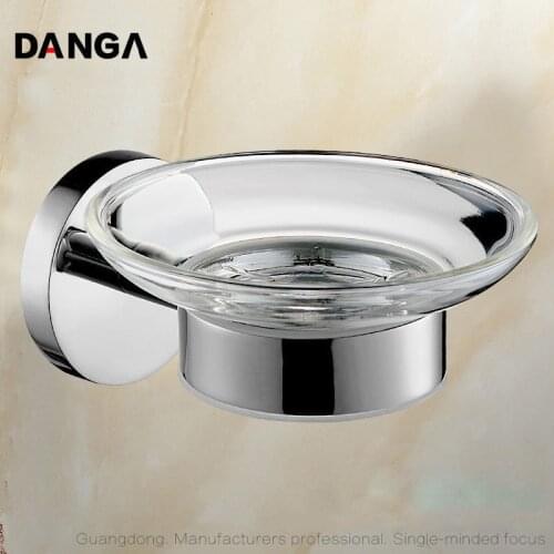 Soap Holder Soap Dishes Stainless Steel Bathroom Shelf with Glass Box Soap Tray Brushed/Polished Shower Storage Rack for Toilet