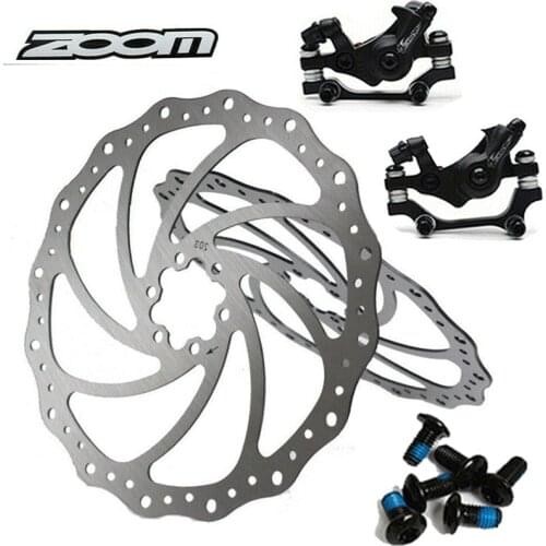 JEDERLO 160MM Disc Brakes Rotor Bike Mechanical Bicycle Front Rear disc brake Caliper Clip Dual Piston Mountain cycling parts