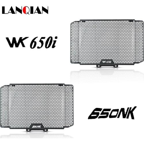 For CF Moto 650NK WK650i Motorcycle Aluminum Radiator Grille Guard Cover 650 NK WK 650i 2013 2014 2015 2016 2017 Accessories