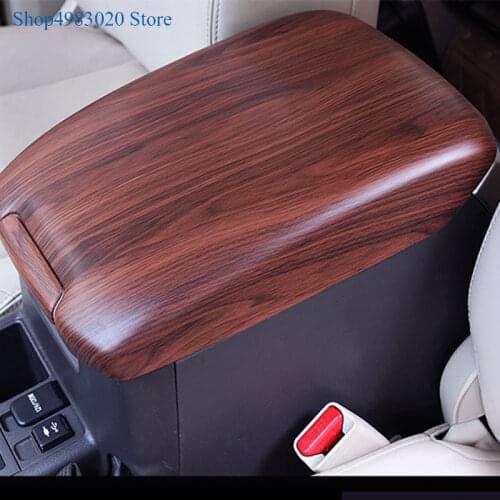 For Toyota Land Cruiser Prado 150 FJ150 2010 2011 2012 2013 2014 2015 2016 2017 2018 2019 ABS Armrest Box Trim Cover
