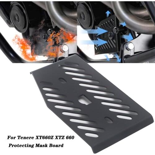 For Yamaha Tenere XT660Z XTZ 660 All years Motorcycle Regulator Rectifier Guard Protector Cover Protecting Mask Board Baffle