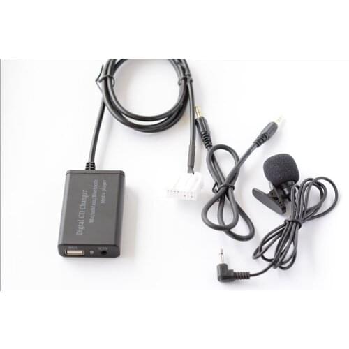 1Set Handsfree Car Bluetooth Kits MP3 AUX Adapter Interface For Mazda 3 5 6 RX8 SPD Drop Shipping Support