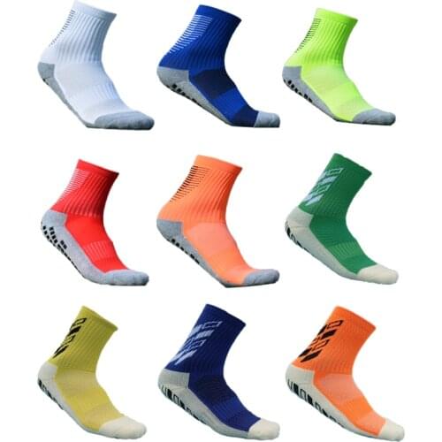 Sports Anti Slip Men Soccer Socks High Quality Soft Breathable Thickened Towel Bottom Football Training Cycling Hiking Socks