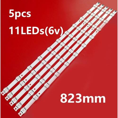 LED bar(5) for LG 75UK6500PLA 75UK6200PLB 75UK6570PUB AGM76249101 SSC_TRIDENT_75UK65_S SSC_75UK62/65_11LED_SVL750A24 75UK6190PUB