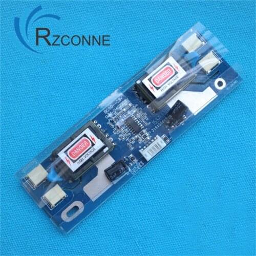 Universal CCFL Inverter LCD Laptop Monitor 4 Lamp 10-30V for 15-22" Widescreen 6pin Cable Replacement free shipping