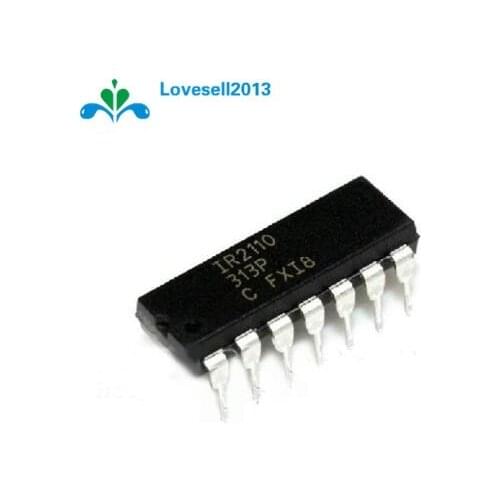 2PCS IR2110 DIP-14 DRIVERS CHIP NEW IC