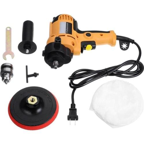 220V-240V 480W Car Polishing Machine Electric Drill Dual Use Polisher Waxing Machine