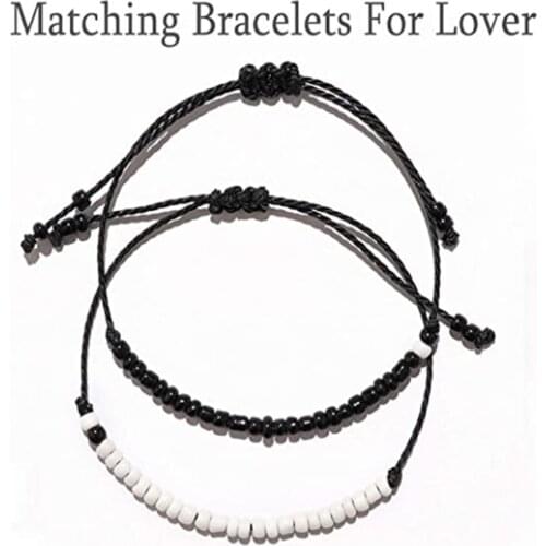 Pinky Promise Distance Matching Bracelets,for Couples,Best Friend Bracelet Gifts Boyfriend Girlfriend,Him and Her,Women Men