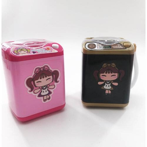 Lash Washer Machine For Clean Lashes Electric Makeup Brushes Puff Washing Machine Sponge Cleaning Tools Mini Simulation Washer