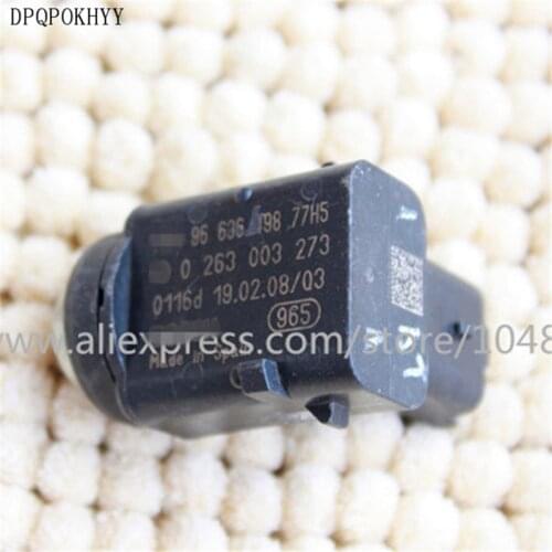 DPQPOKHYY Parking sensor,PDC Sensor for Peugeot 407 OEM PSA9663649877H5,0263003273,PSA 96 636 498 77H5,0 263 003 273