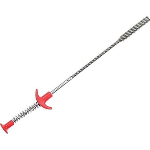 Drain Sewer Dredge Pipeline Hook Household Kitchen Sink Drain Blockades Hair Pipe Cleaning Hook Sewers Dredge Clip Kitchen Tool