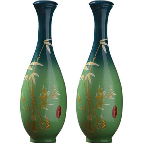 Sealed Ceramics Hip Flasks Personalized Handmade One Catty Hip Flask Antique Style Fiole Plastique Kitchen Dining Bar EF50HF