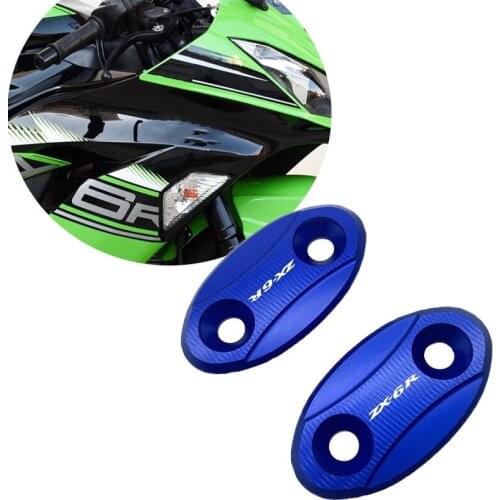 Motorcycle rearview mirror base decorative cover is suitable for Kawasaki ZX6R ZX-6R ZX 6R zx6r 2003-2004 rearview mirror base