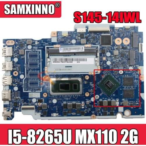 Mainboard For Lenovo ideapad S145-14IWL/V14-IWL Laptop notebook motherboard NM-C121 with CPU I5 8265U GPU MX110 2G RAM