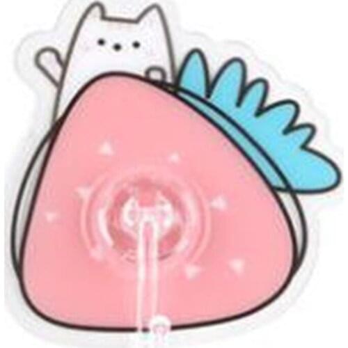 2021 Newest super suction big sticky hook creative seamless cute big sticky hook cute cartoon big sticky hook