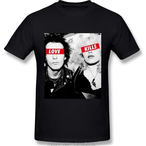 Punk Band Sex Pistols T-shirt For Men Plus Size Men Cotton Tees Streetwear