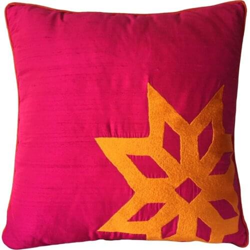 Cushion Home Decor 100 Silk Ornamental Handmade Embroidered Design Award Winner Turkey Anatolian Motifs Decoration Pillow