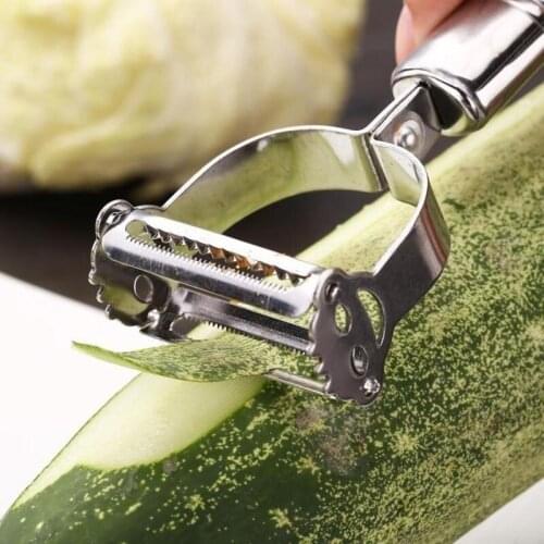 Portable High Quality Stainless Steel Potato Cucumber Carrot Grater Julienne Peeler Vegetables Peeler Vegetable Slicer
