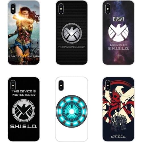 Agents of S.H.I.E.L.D For Huawei Nova 2 3 2i 3i Y6 Y7 Y9 Prime Pro GR3 GR5 2017 2018 2019 Y5II Y6II Transparent Soft Case Covers
