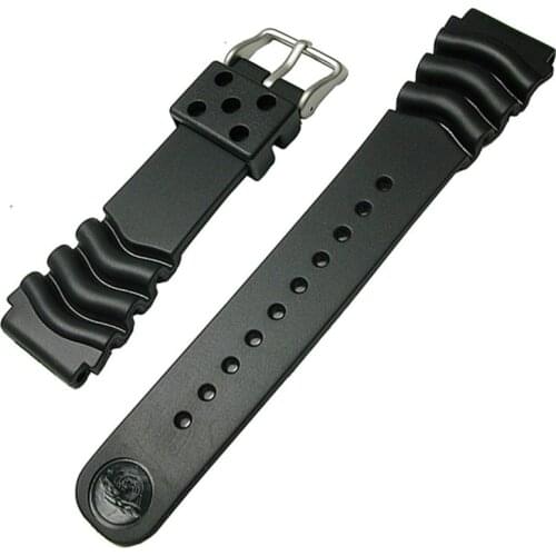 Generic Watchband Silicone Rubber Watch Strap Bands 18mm 20mm 22mm Watches Belt Waterproof Sport Straps