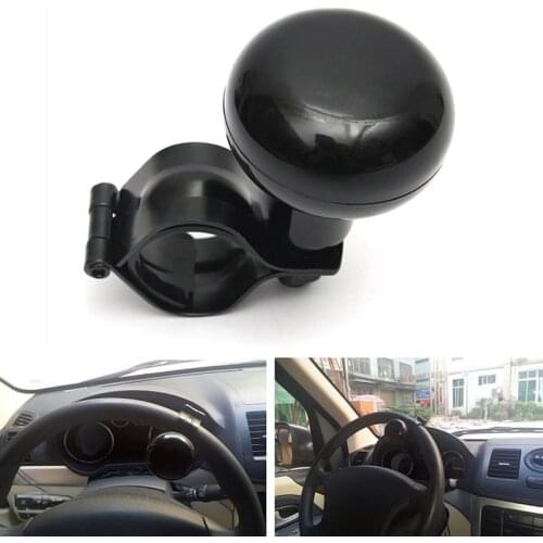 1PCS Black Universal Steering Wheel Spinner Heavy Duty Car Truck Handle Power Knob Durable Accessories Brand New High Quality