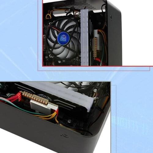 450W 24Pin 12V DC Input Peak 450W Output Mini ITX Pico DC Switch For Computer ATX DC-DC ATX Power PC Supply PSU Q5K7