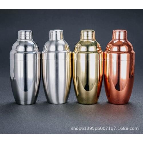 550ml Barware Cocktail Shaker Deluxe Stainless Steel Bar Wine Martini Drink Mixer Party Bartender Tool WJ506