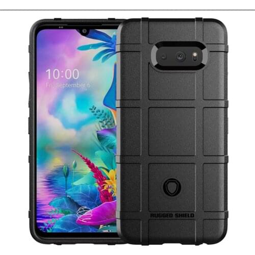 Armor Shock Absorption Shockproof Case For LG G8X ThinQ Anti Scratch Carbon Fiber Design Phone Case For LG V50S ThinQ Case 6.4"