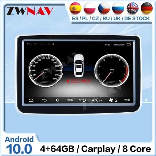 Android 10 Radio Receiver For Benz A B CLA GLA G 2013 2014 2015 2016 2017 2018 Car Auto Audio Stereo Video Player GPS Head Unit