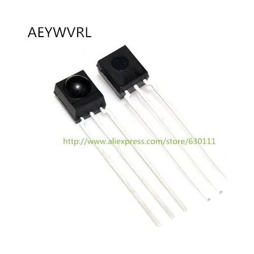 Free shipping 100pcs HS0038 HS0038A Integrated Universal Infrared Receiving Tube