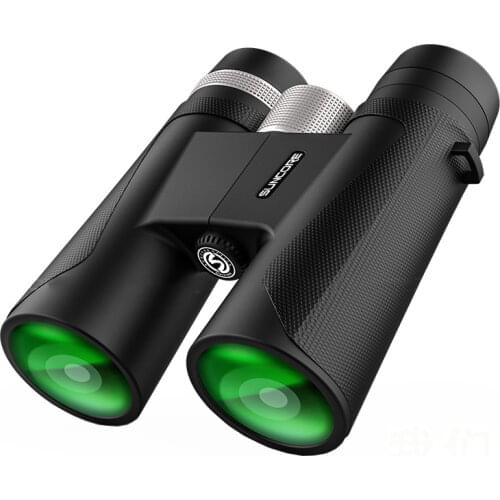 12X42 Binoculars with High Definition Low Light Night Vision Defense Military Astronomical Civilian Telescope Star Telescope