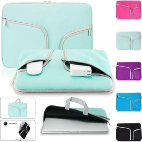 Laptop Protective Bag Pouch Case Casual Notebook Carry Handbag for MacbookAir/ Pro/ Retina XIN-Shipping