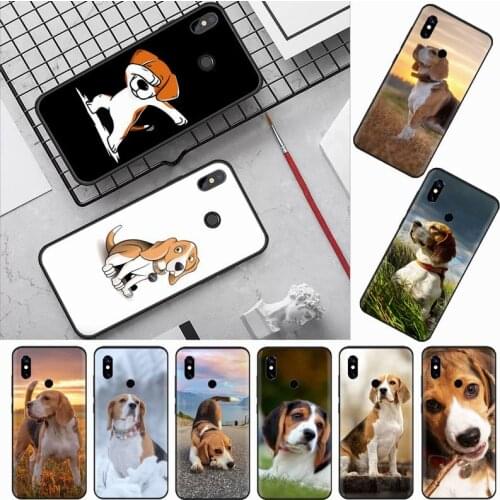 Beagle Dog Cute animal Phone Case For Xiaomi Redmi note 7 8 9 t k30 max3 9 s 10 pro lite
